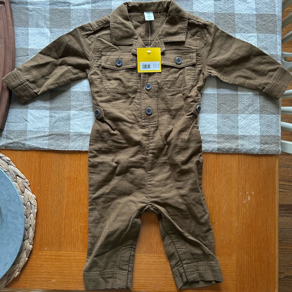 Banana Republic baby utility flight suit. Size 12-18 months. New with tags.